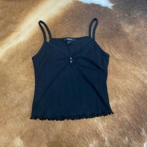 Forever 21 black tank top